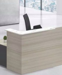 Reception counter, counter table, reception table