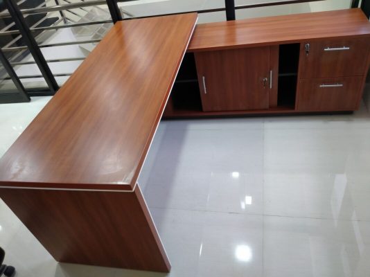 Executive table, L shaped desk, office table, office furniture