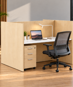 Office table, Cubicle, Workstation, 2 pax
